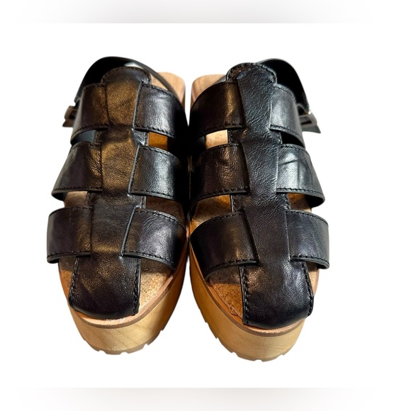 Kelsi Dagger Wooden Platform Fisherman Sandals - Size 9 / NWOT - Picture 2 of 11